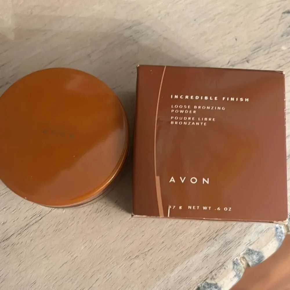 NEW Avon incredible finish loose bronzing powder (open box)